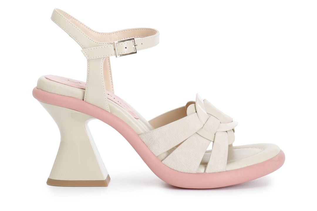 leather gilda sandals with ring accessory sand